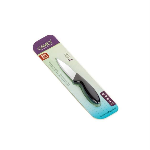 KI-214 - Spear 7" Pearing Knife (420 High Carbo Steel)