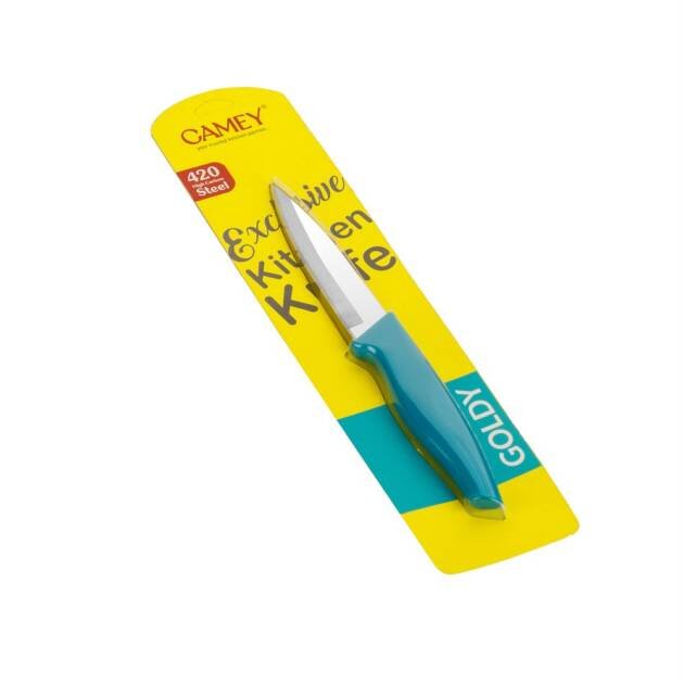 KI-202 - Goldy 8 " Knife (420 High Carbo Steel)