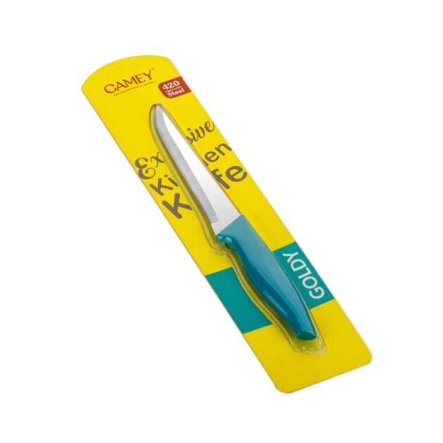 KI-208 - Goldy Veg. Knife (420 High Carbo Steel)