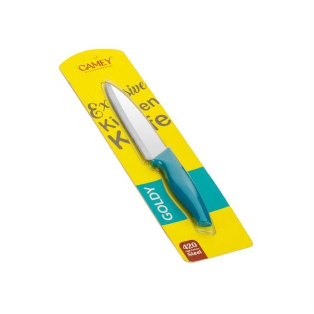 KI-210 - Goldy Chef Small Knife (420 High Carbo Steel)